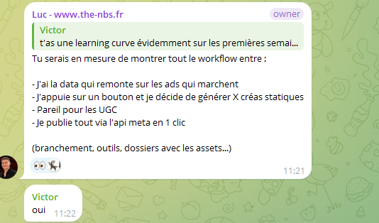 Témoignage d’un membre