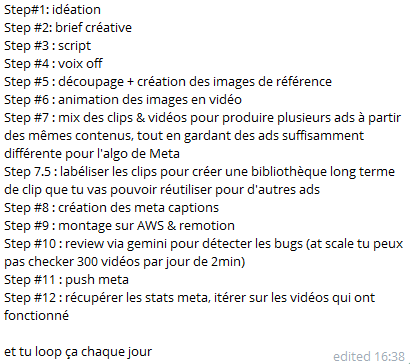 Témoignage d’un membre