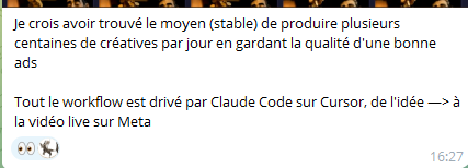 Témoignage d’un membre