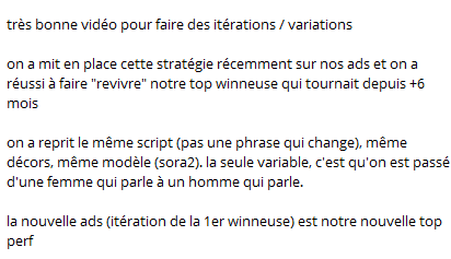Témoignage d’un membre