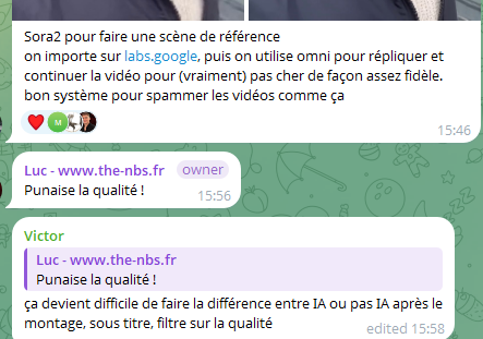 Témoignage d’un membre
